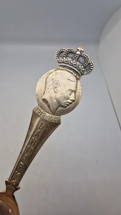 Original Kong Christian X jubilæums ske