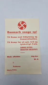 Original D.N.S.A.P flyer