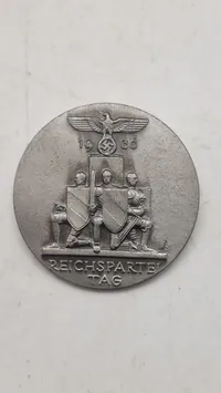 Original reichpartei tag 1936 badge