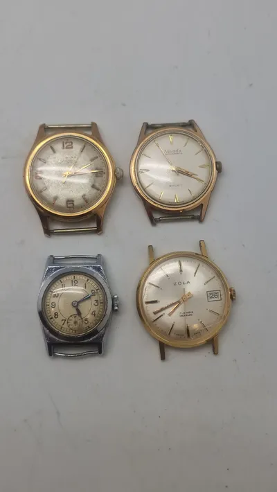 Samling mekaniske urer