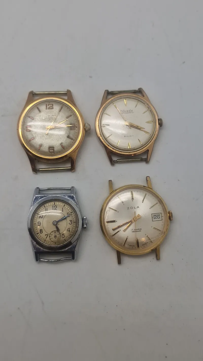 Samling mekaniske urer