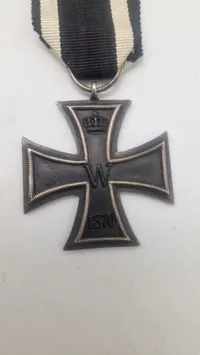 Originalt Jernkors 2 klasse 1870