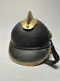 original 18 tals brandhjelm