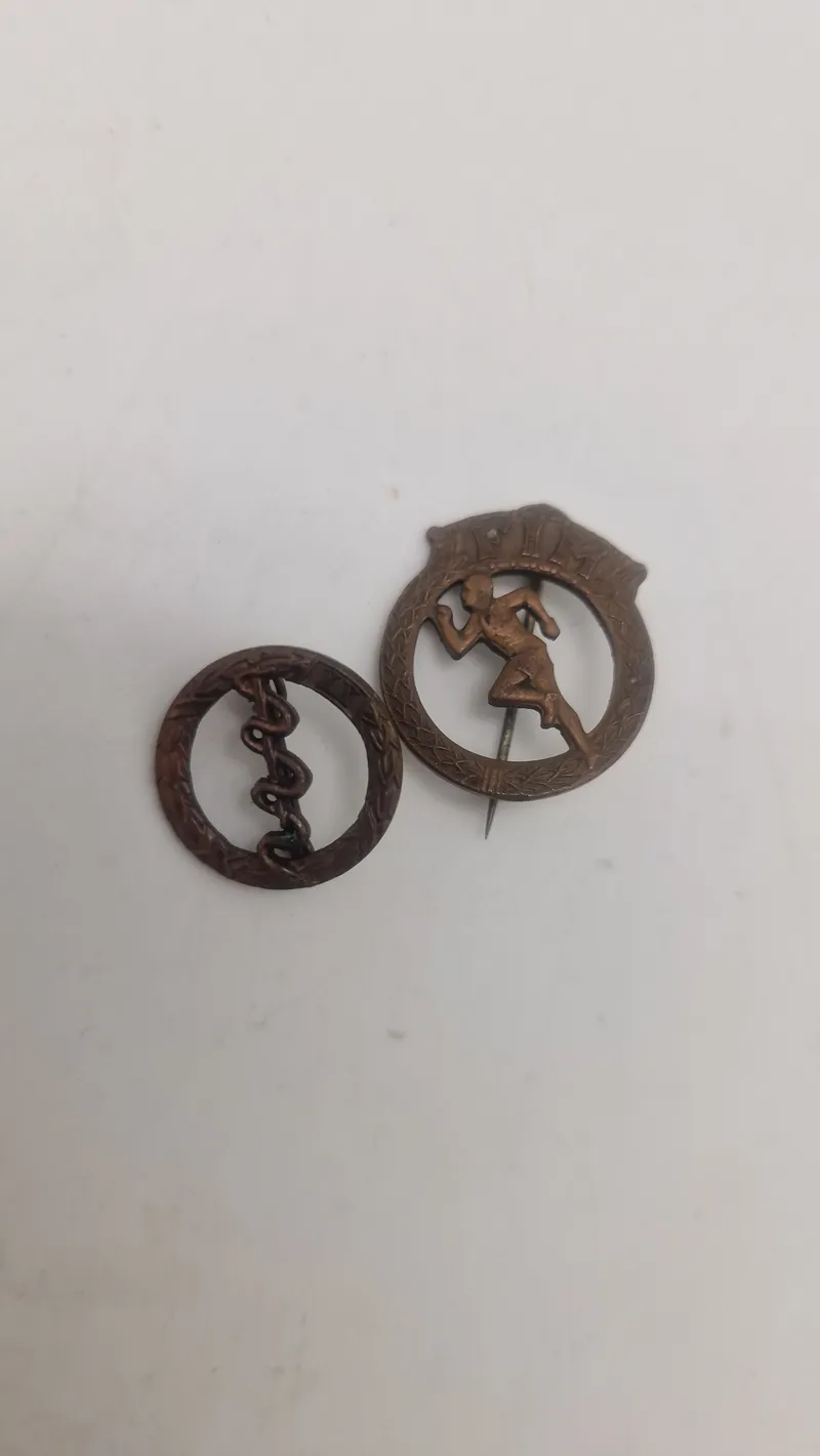Militære mærker fra den Danske brigade i Sverige WW2