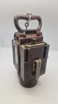 Original tysk bakelit karbid lygte