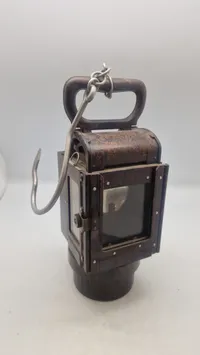 Original tysk bakelit karbid lygte