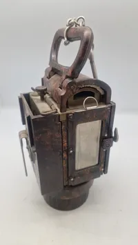 Original tysk bakelit karbid lygte