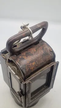 Original tysk bakelit karbid lygte