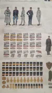 Stor Original Dansk Uniforms planche