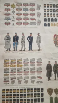 Stor Original Dansk Uniforms planche