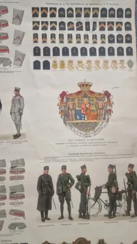 Stor Original Dansk Uniforms planche