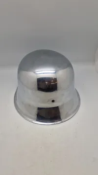 Original Tysk M42 hjelmskald, forkromet