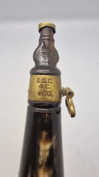 Originalt Jægerkrudthorn model 1819, super stemplet