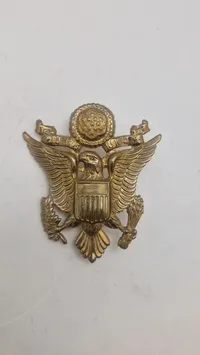 Amerikansk WW2 Officers kasket mærke