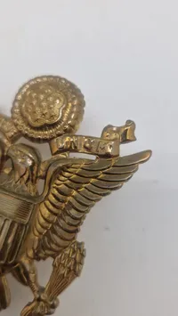 Amerikansk WW2 Officers kasket mærke