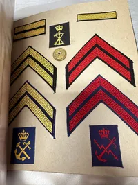 Samling diverse mærker og gradstegn