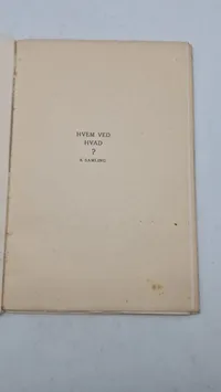 Hvem ved hvad. 500 spørgsmål om krigen