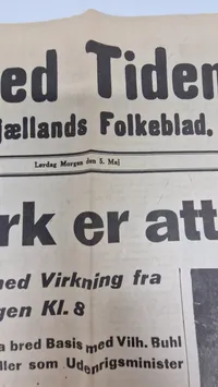 Original Befrielses avis Næstved tidende