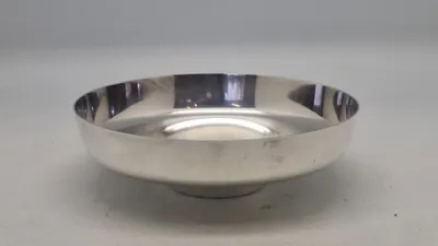 Henning Koppel for Georg Jensen skål af sterlingsølv, dessing 1132B Sterlingsølv