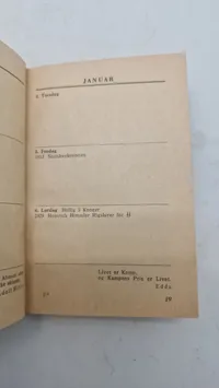 Original Dansk SS kalender 1945, komplet
