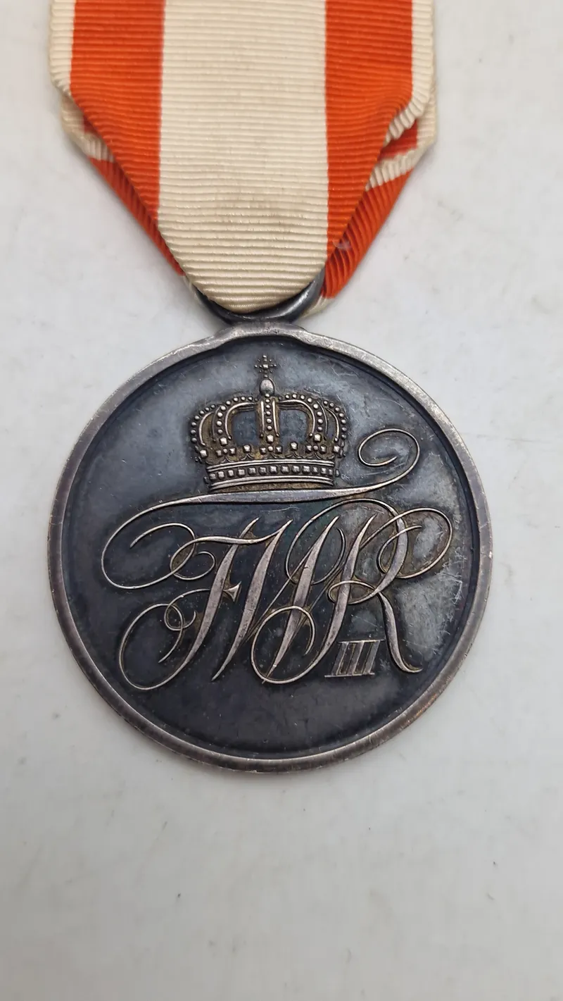 Original preussisk Generel Hædersdekoration (Allgemeines Ehrenzeichen)