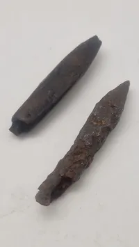 Originale armbrøst pilespidser fra middelalderen