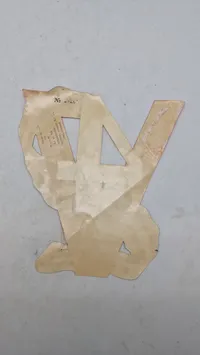 Original 4 maj sticker fra 1945