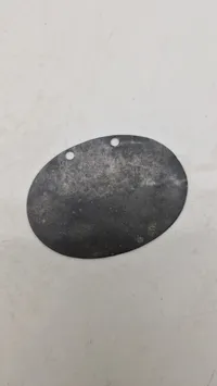Originalt tysk erkennungsmarke, ww1