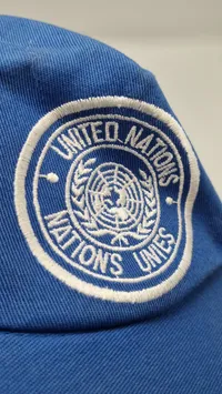 Original blå UN kasket
