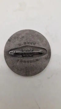 originalt tysk dagsmærke (tinnie) fra Reichsparteitag 1937