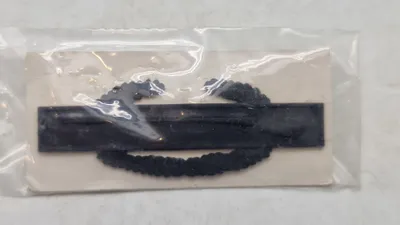 Combat Infantryman Badge (CIB) fra 1969 Vietnamkrigen. Ubrugt