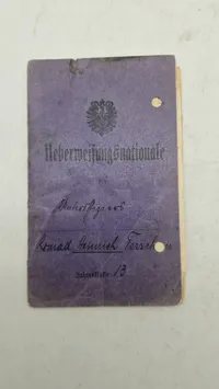 Originalt tysk ww1 lot fra ww1 på samme mand