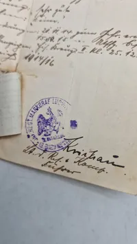 Originalt tysk ww1 lot fra ww1 på samme mand