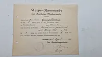 Originalt tysk ww1 lot fra ww1 på samme mand