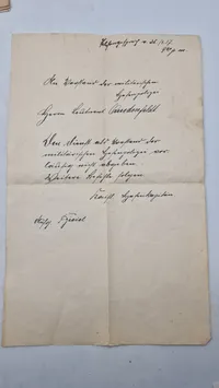 Originalt tysk ww1 lot fra ww1 på samme mand