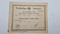 Originalt tysk ww1 lot fra ww1 på samme mand