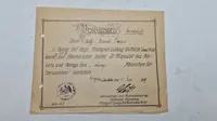 Originalt tysk ww1 lot fra ww1 på samme mand