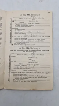 Originalt tysk ww1 lot fra ww1 på samme mand