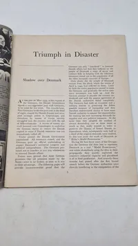 Triumph in disaster, originalt blad fra 1945