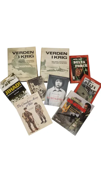 Samling krigs litteratur