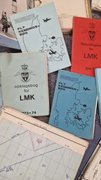 Stor samling fra Luftmeldekorpset mm.