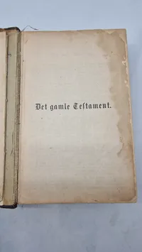 Ældre eks. af Biblen