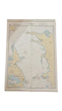 Originale søkort fra 1970’erne