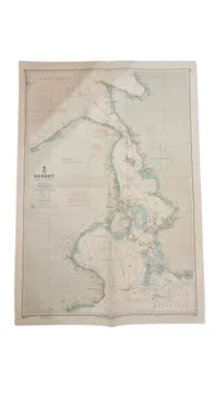 Originale søkort fra 1970’erne