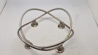 Georg Jensen Season Lysestage, designet af Maria Berntsen, i blankt stål