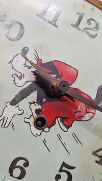 Originalt Walt Disney ur med optræk og original kvittering