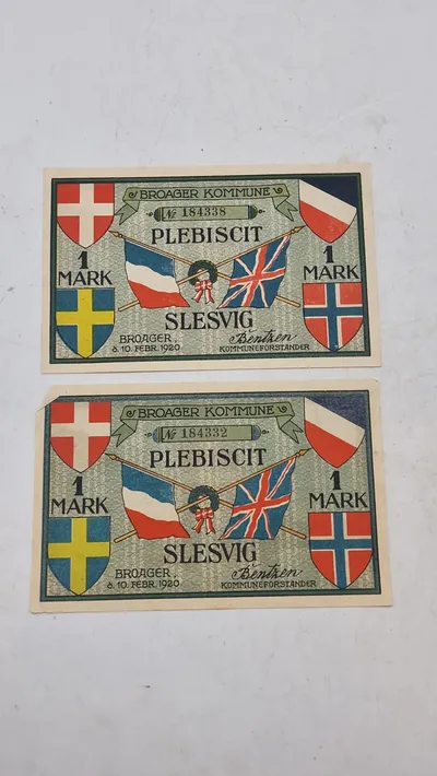Originale nødsedler, Broager
