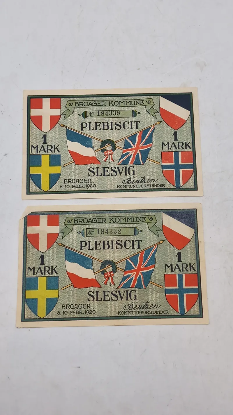 Originale nødsedler, Broager