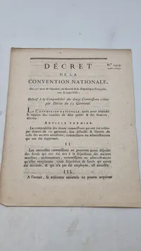 Originale dekreter fra den franske revolution