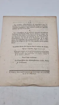 Originale dekreter fra den franske revolution